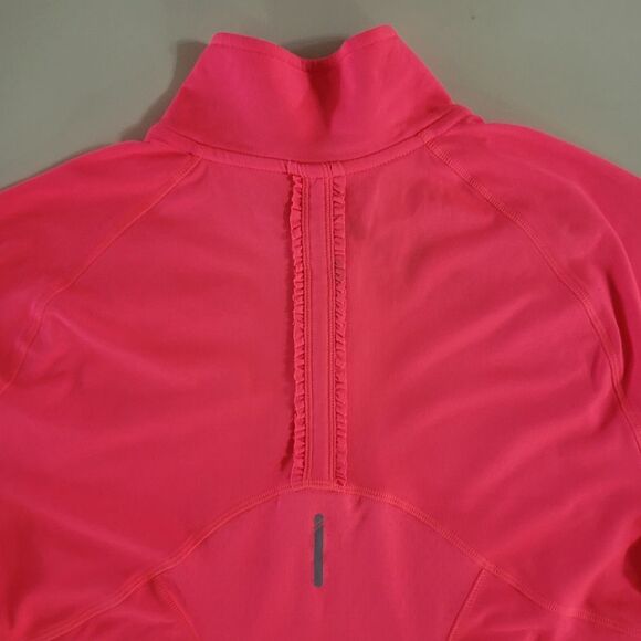 Champion Women's C9™ Quarter Zip Neon Orange Pullover Jacket - Picture 9 of 14